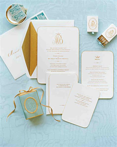 5 Ways to Use Aqua and Gold at Your Wedding | Martha Stewart Weddings