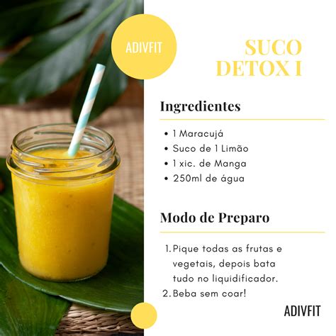 3 Sucos Detox Para Começar O Seu Dia Adivfit