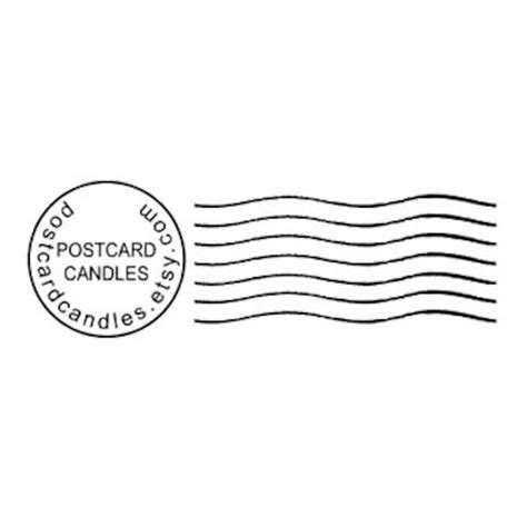 Postmark Stamp - Etsy