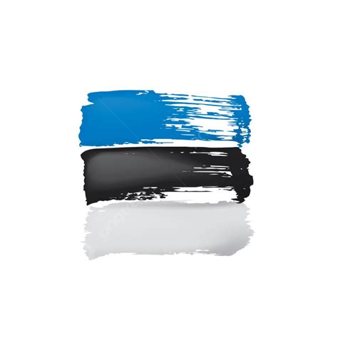 Estonia Flag Vector Hd Png Images Estonia Flag Estonian Vector Brush