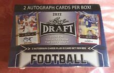 Leaf Draft Football Checklist Set Details Blaster Box Info