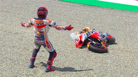 Terbongkar Penyebab Marc Marquez Jadi Pembalap Yang Sering Terjatuh Di