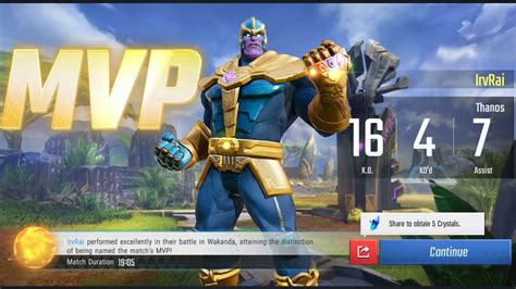 MARVEL Super War THANOS Gameplay I AM INEVITABLE YouTube