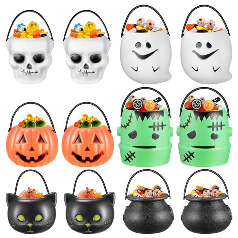 Trick or Treat Halloween Candy Buckets (12Pcs) - Life Changing Products