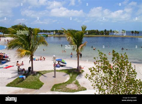 Miami Homestead Florida Homestead Bayfront Park Biscayne Bay Stock ...