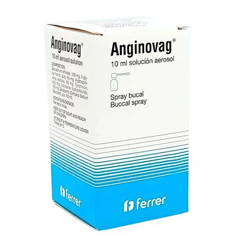 Anginovag Spray Bucal - 10 mL | Punto Farma