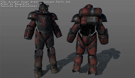 T C Aviator Power Armor Brotherhood Outcast Paintjob At Fallout