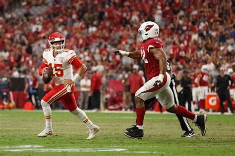 Chiefs Cardinals Preseason How Much Andy Reid Will Play The Starters