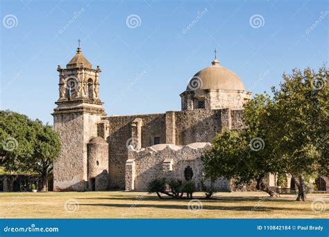 Mission San Jose, Texas stock photo. Image of mission - 110842184