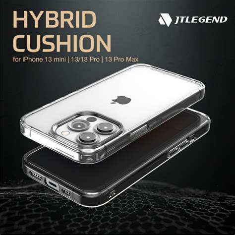 【楽天市場】iphone13 ケース Jtlegend Hybrid Cushion Case 全2色 ハードケース Tpu ハイブリッド構造 透明 クリア Iphone アイフォン