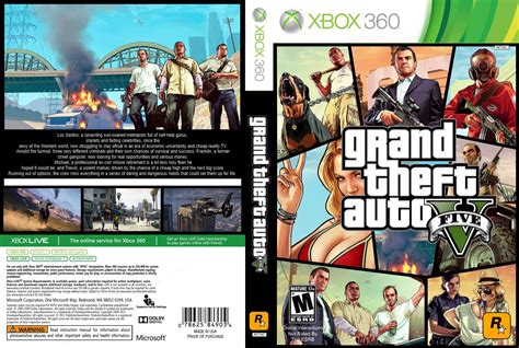 Grand Theft Auto V Xbox 360 Ultra Capas