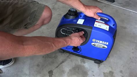 Yamaha Ef1000is 1 000 Watt Inverter Generator Review Youtube