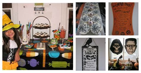 Halloween Themed Birthday Party