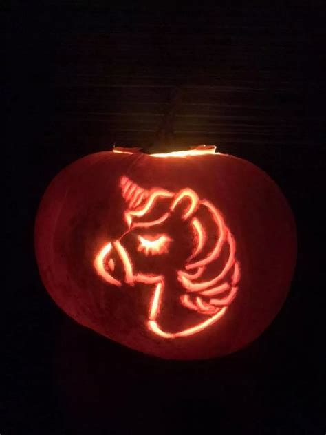 Unicorn Pumpkin Carving Ideas