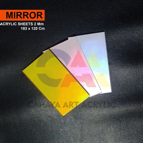 Jual Akrilik Mirror 183 X 120 Cm 2 Mm Lembaran Akrilik Gold