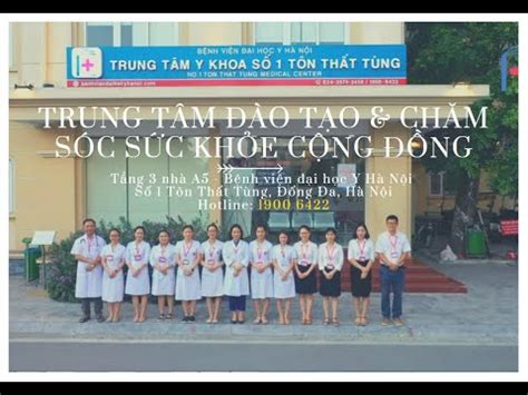 Trung tâm Đào tạo & Chăm sóc sức khỏe Cộng đồng - Bệnh viện Đại học Y ...