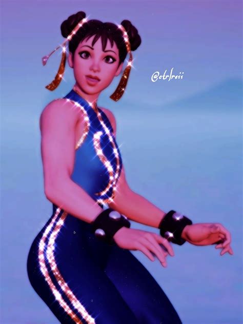 Epic Fortnite Chun-Li Skin with Sparkling Effects