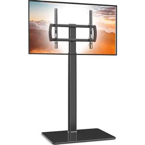 Universal Floor Tv Stand With Mount Degree Swivel Height Adjustable