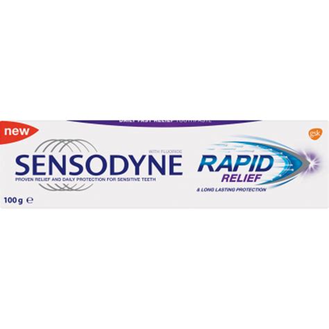 Sensodyne Rapid Relief Toothpaste Nz