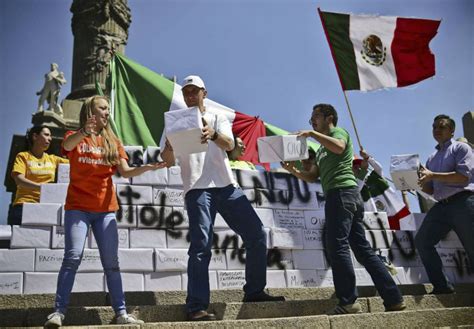 Más De 20 Mil Mexicanos Marcharon En Contra De Trump