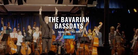 The Bavarian Bassdays 2022 Double Bass Hq