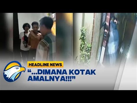 Dua Bersaudara Nekat Bobol Kotak Amal Masjid YouTube