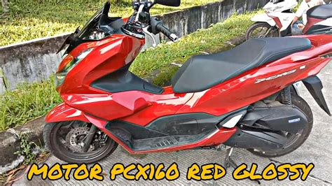 Motor Pcx Red Glossy Pcx Youtube