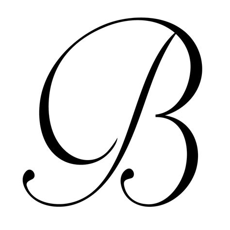 B Letter Png Transparent Images