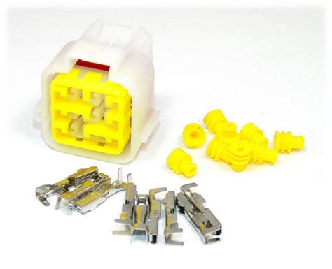 9 Way Yazaki YL Series Connector Kit Female Inc Terminals And Seals