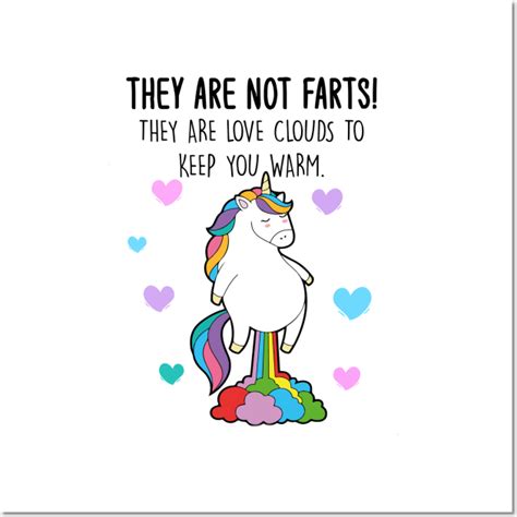 Funny Unicorn Farting Rainbow Farting Unicorn Posters And Art