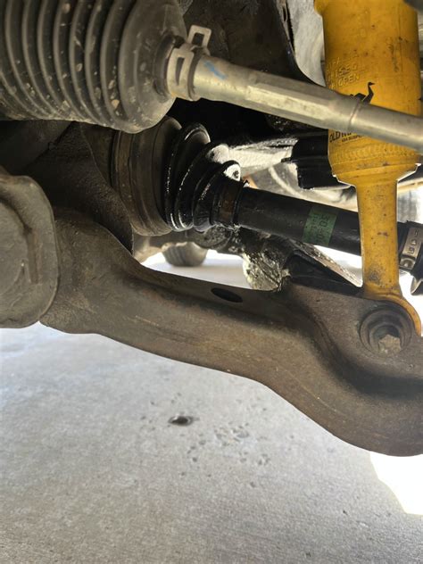 Cv Axle Boot Leaking Tacoma World