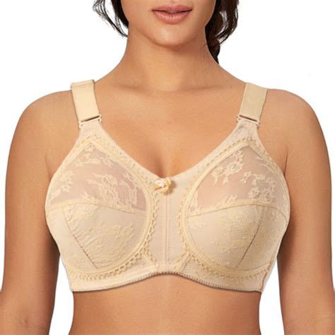 Women Bras Wireless Unpadded Brassiere Underwear Fuller Figure Sexy Lingerie Top EBay