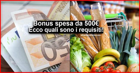 Bonus Spesa Inps Requisiti Ecco Come Fare La Domanda