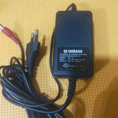 Jual Adaptor Keyboard Yamaha Pa C Psr E Original V Asli Pabrik