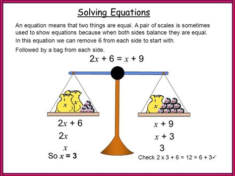 Balance Scale Solving Equations At Loricchandlero Blog