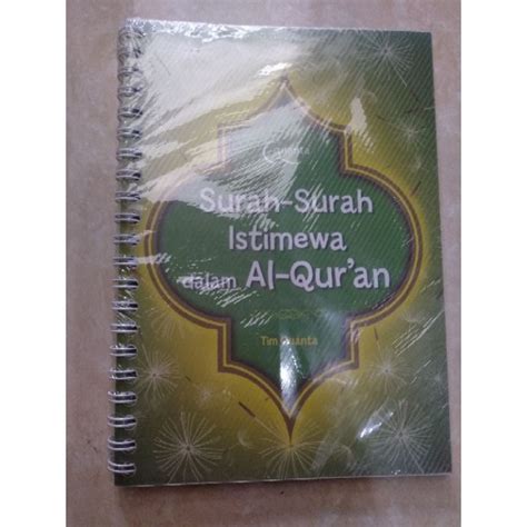 Jual Surah Surah Istimewa Dalam Al Qur An Shopee Indonesia