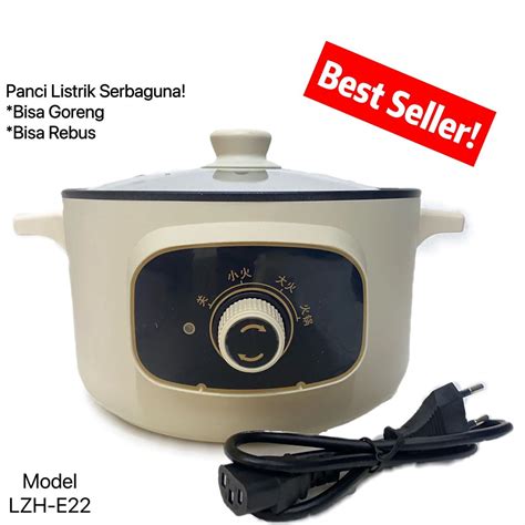 Jual Panci Listrik Serbaguna Electric Cooking Pot Panci Multifungsi