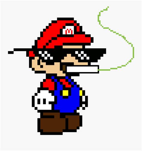 Paper Mario Pixel Art , Free Transparent Clipart - ClipartKey