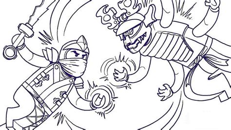 Ninjago Coloring Pages Lord Garmadon