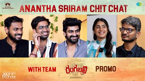 Rangabali Team Interview Promo Naga Shaurya Yukthi Thareja Pawan