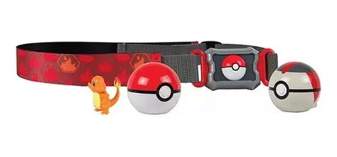 Pok Mon Cintur N De Entrenador Charmander Con Pokebolas Cuotas Sin