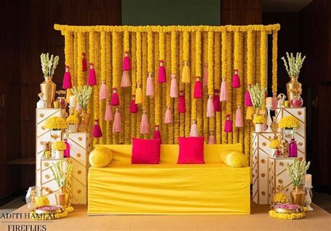 Discover more than 139 decoration ideas for haldi ceremony latest - seven.edu.vn