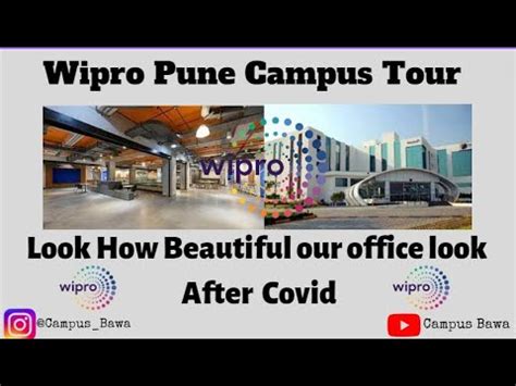 Wipro Pune Campus Tour Hinjewadi Phase Wipro Campusbawa Youtube