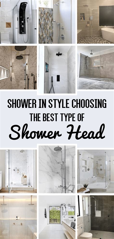 Shower in Style: Choosing the Best Type of Shower Head - gramydeco