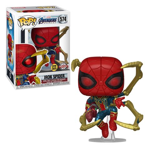 Funko Pop Homem Aranha Spider Man Iron Spider Vingadores Ultimato