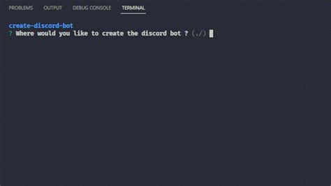 Homepage | create-discord-bot