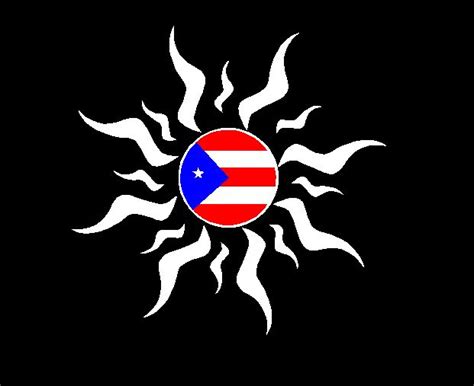 Mi Bandera Puerto Rico Puerto Rican Flag Boricua Aunque Naciera En