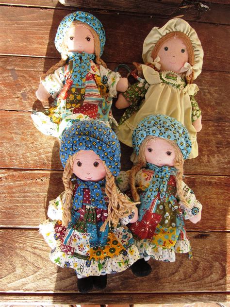 1970s Knickerbocker Holly Hobbie Dolls By Artsefrtse On Etsy