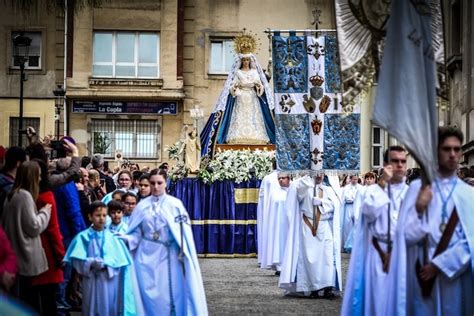 La lluvia obliga a cancelar la procesión de Nuestra Señora de la Esperanza