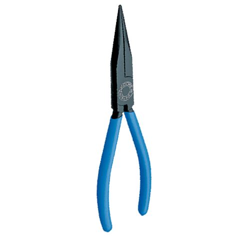 Plier Long Nose 140mm Std Ged Blue Handle Fowkes Bros